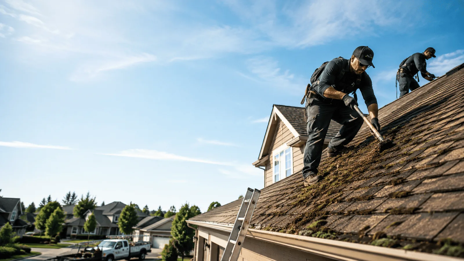 Roof Moss Removal in Preston Hollow, NY near me